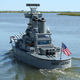 Illustration for article titled Unique jet driven mini battleship replica on Ebay